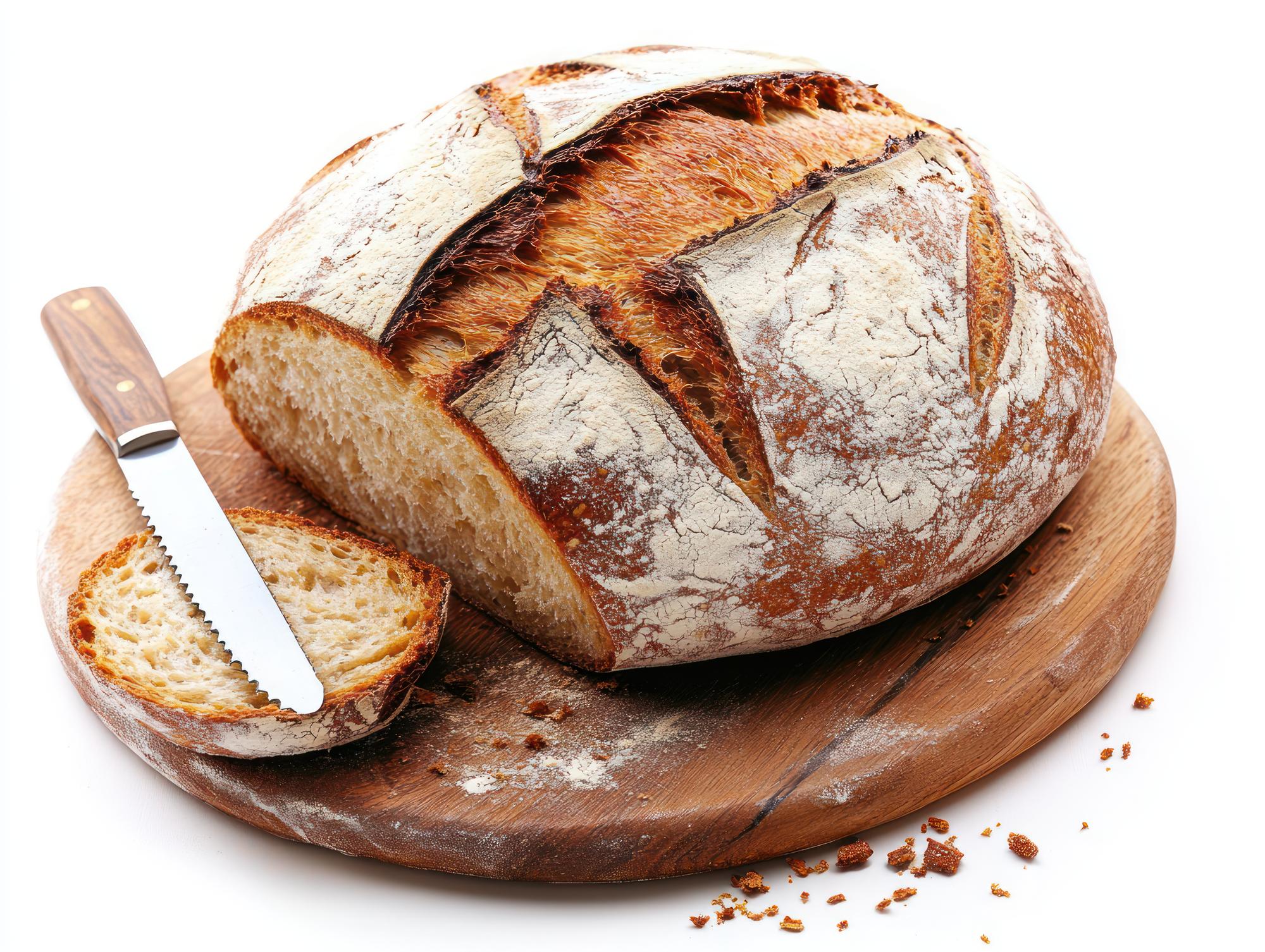 Pane artigianale appena sfornato